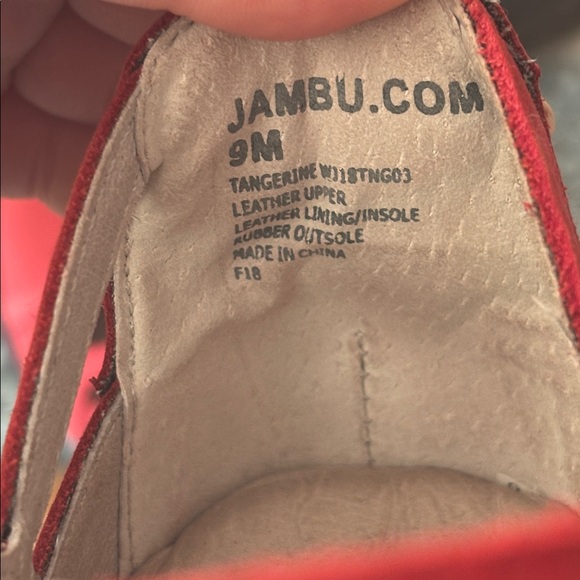 Jambu Women's Vibrant Red Strappy Sandals - Picture 5 of 5